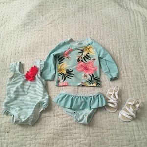 Beach Baby Swimsuit Bundle